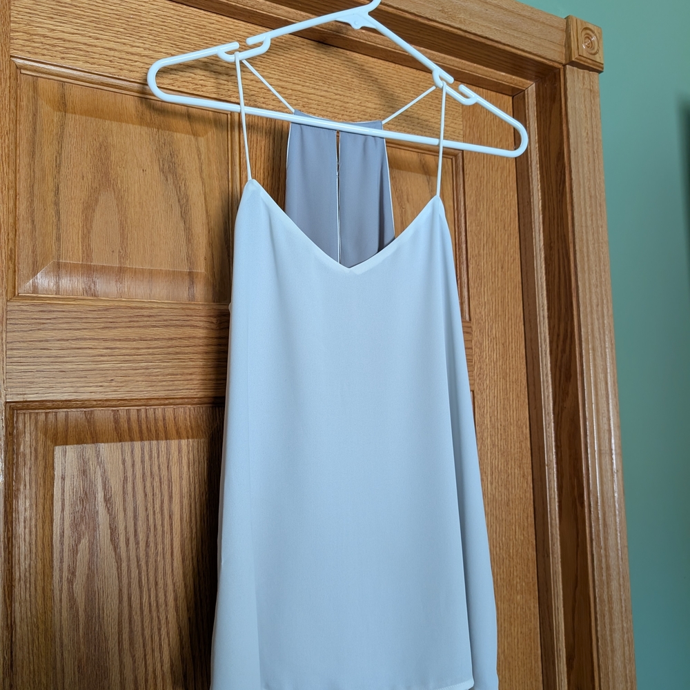 Elegant White Sleeveless Top